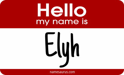 Hello my name is Elyh png download