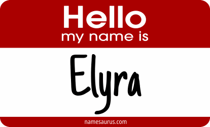 Hello my name is Elyra png download