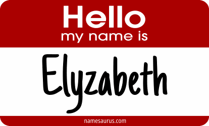 Hello my name is Elyzabeth png download