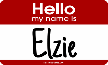 Hello my name is Elzie png download