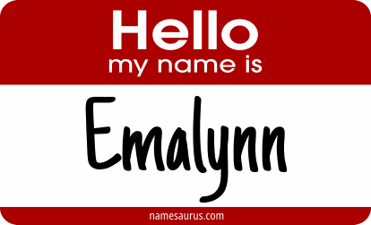Hello my name is Emalynn png download