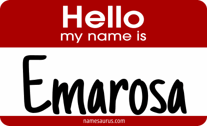 Hello my name is Emarosa png download