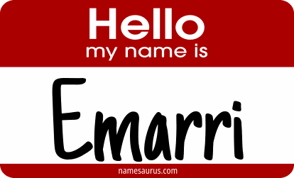 Hello my name is Emarri png download