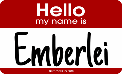 Hello my name is Emberlei png download