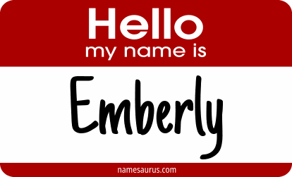 Hello my name is Emberly png download