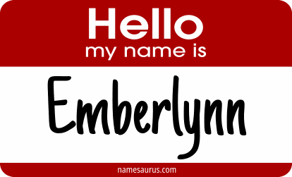 Hello my name is Emberlynn png download
