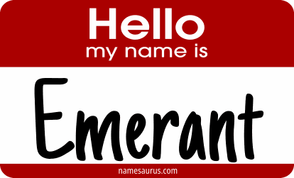 Hello my name is Emerant png download