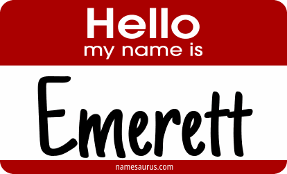 Hello my name is Emerett png download