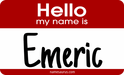 Hello my name is Emeric png download