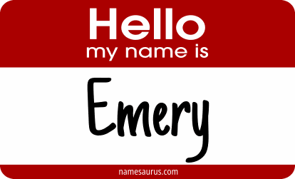 Hello my name is Emery png download