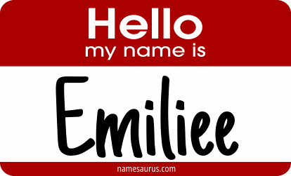 Hello my name is Emiliee png download