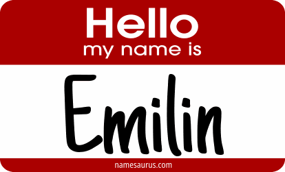 Hello my name is Emilin png download