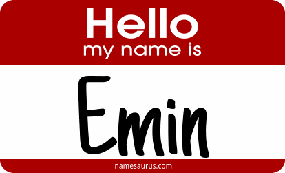 Hello my name is Emin png download