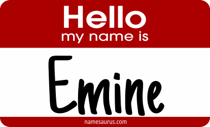 Hello my name is Emine png download