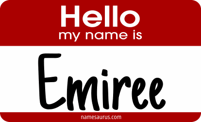 Hello my name is Emiree png download