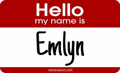 Hello my name is Emlyn png download