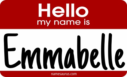Hello my name is Emmabelle png download