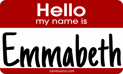 Hello my name is Emmabeth png download