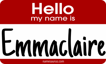 Hello my name is Emmaclaire png download