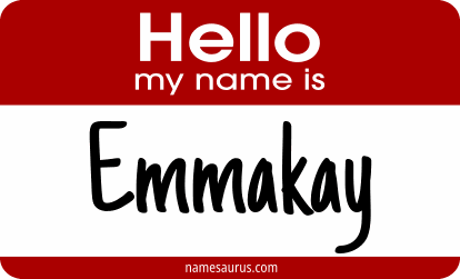 Hello my name is Emmakay png download