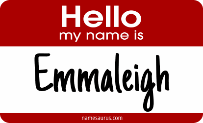 Hello my name is Emmaleigh png download