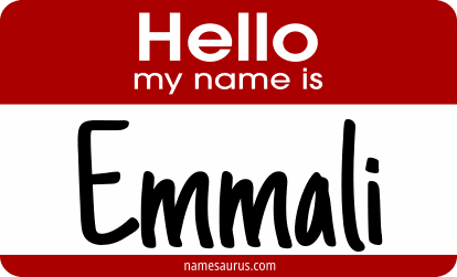 Hello my name is Emmali png download