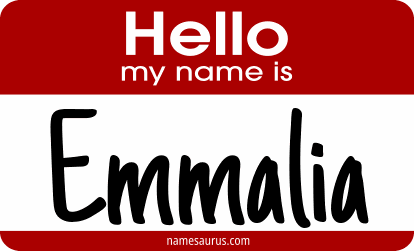Hello my name is Emmalia png download