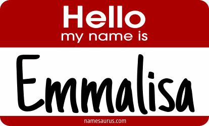 Hello my name is Emmalisa png download