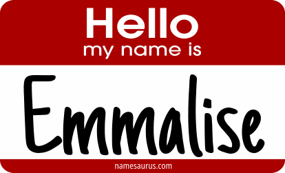 Hello my name is Emmalise png download