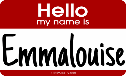 Hello my name is Emmalouise png download