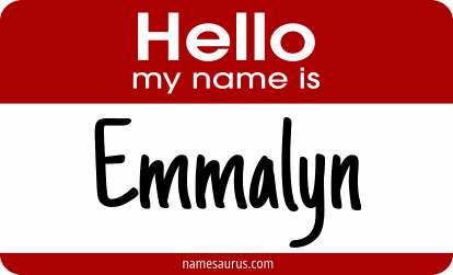 Hello my name is Emmalyn png download