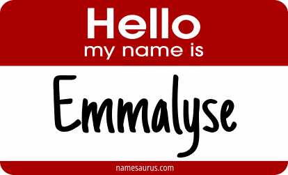 Hello my name is Emmalyse png download