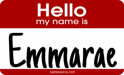 Hello my name is Emmarae png download