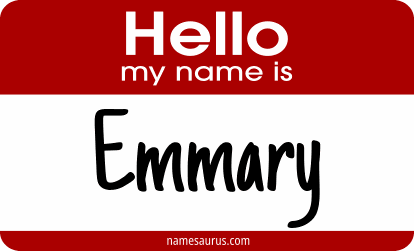 Hello my name is Emmary png download