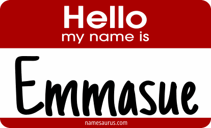 Hello my name is Emmasue png download
