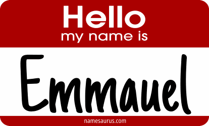 Hello my name is Emmauel png download