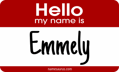 Hello my name is Emmely png download