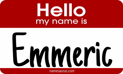 Hello my name is Emmeric png download