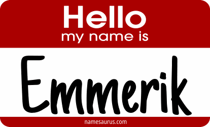 Hello my name is Emmerik png download