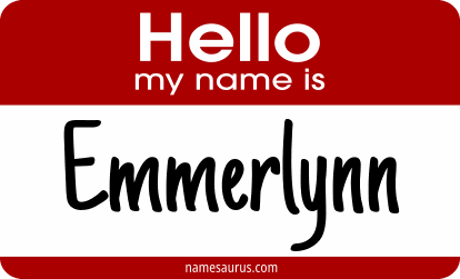 Hello my name is Emmerlynn png download