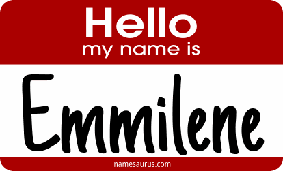 Hello my name is Emmilene png download