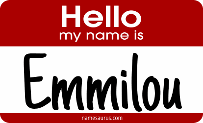 Hello my name is Emmilou png download