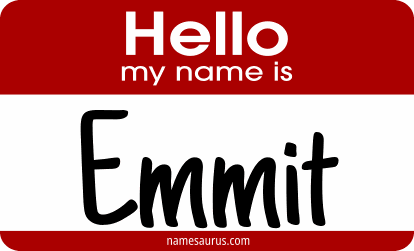 Hello my name is Emmit png download