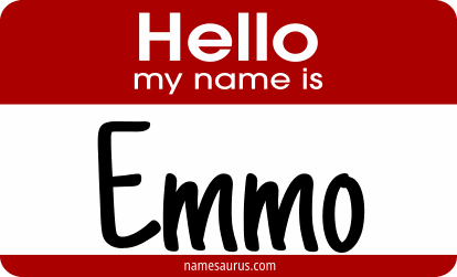 Hello my name is Emmo png download