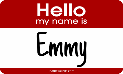 Hello my name is Emmy png download