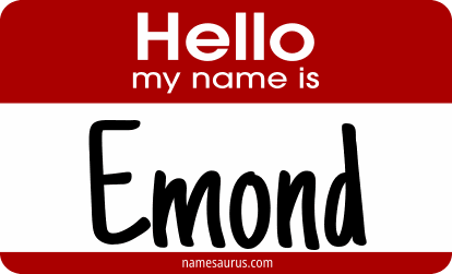 Hello my name is Emond png download