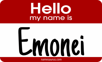 Hello my name is Emonei png download