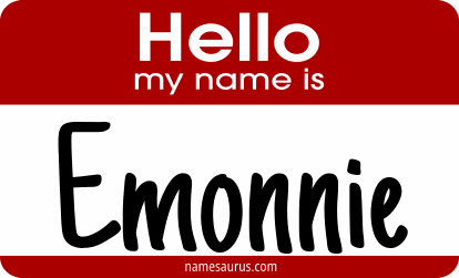 Hello my name is Emonnie png download