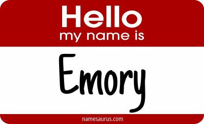 Hello my name is Emory png download