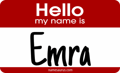 Hello my name is Emra png download